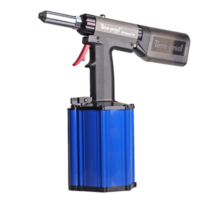 Pneumatyczny hydrauliczny pistolet nitowy przemysłowy z systemem próżniowym o skoku 27 mm